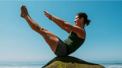 Pilates Long Box at the Beach